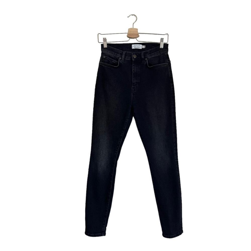 & Other Stories High Rise  Jeans in Washed Black Size 27